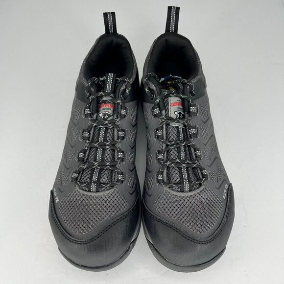 Herman Survivors Mens Endufopro Slate Gray Alloy Safety Toe Size 9.5 Work Shoes - Picture 4 of 14